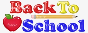 Back To School Wordart Glitter - Word Back To School #969380