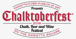 Chalktoberfest Logo - Marietta Chalktoberfest #969520
