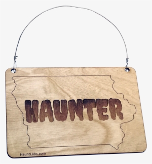 Haunter Hanging Wall Sign - Handbag #969544