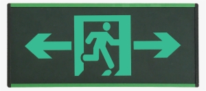 Luckstar Fire Emergency Exit Sign Hanging Exit Sign - 安全 出口 #969821