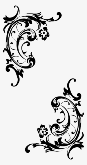 Baroque, Pattern, Style, Flourish, Corner, Border - Baroque Png #969906