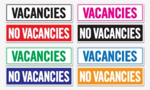 Jdp Signs Vacancies / No Vacancies Hanging Sign, B&b, - Majorelle Blue #969981