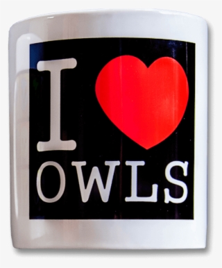 Mug 'i Love Owls' - International Association Of Engineers #9600106