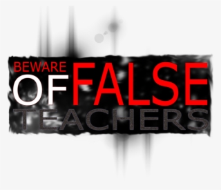 That Satan Labours Might And Main, By False Teachers, - Beware Of False Teachers #9600153