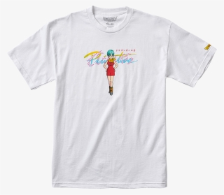 Primitive Dbz Nuevo Bulma Ss Tshirt S-white - Active Shirt #9600999