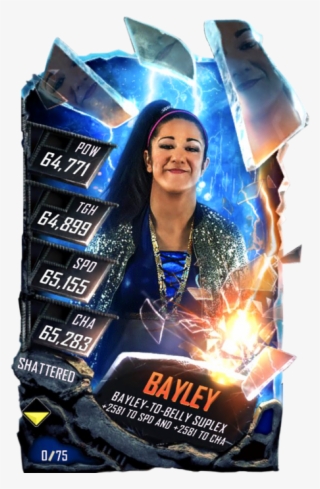 Bayley S5 24 Shattered - Wwe Supercard Shattered Alexa Bliss #9602043
