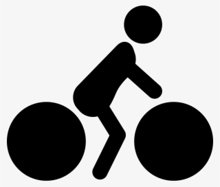 Png File Svg - Silueta De Bicicleta En Png #9602395