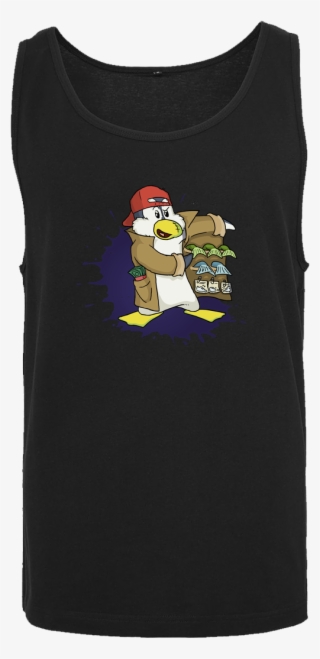 Pingu Dealt T-shirt Tanktop Men Black #9602577