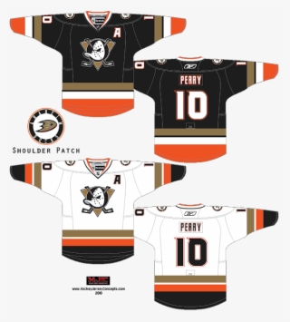 Anaheim Ducks Concept Jersey - Anaheim Mighty Ducks #9603279