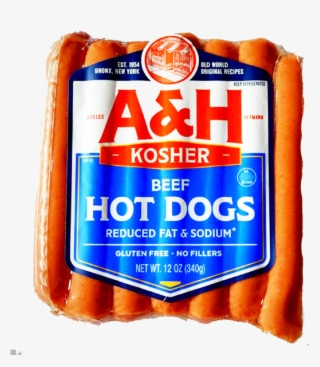 A&h Uncured Reduced Fat Hot Dogs - Convenience Food #9603641