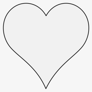 Details, Png - White Heart Clipart #9603911