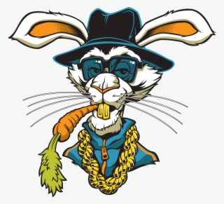 Rabbit Clipart Hip Hop - Cartoon Hip Hop Logo #9604036