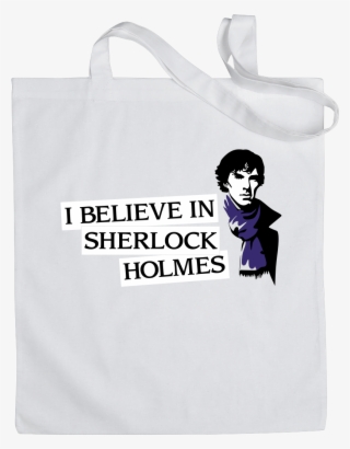 I Believe In Sherlock Holmes Sonstiges Bag White #9604188