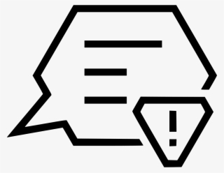 Message Alert Bubble Conversation Talk Attention Comments - Conversation #9604639