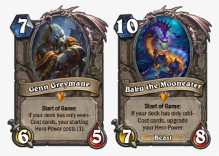 Fanmade Contenteasy Fix To Genn Baku Issue - Hall Of Fame Hearthstone 2019 #9604753