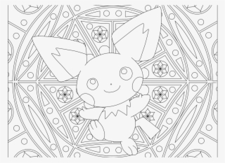 Pichu Pokemon 172 Color Pages Pokemon Coloring - Pichu Baby Pokemon Coloring Page #9605189