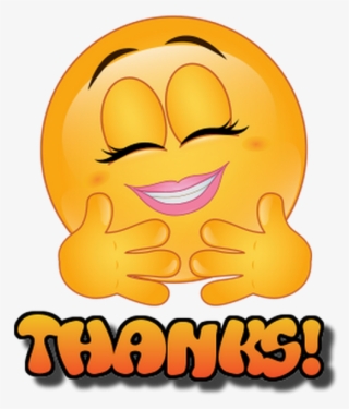 Emoji World Thanks - Smiley #9605195