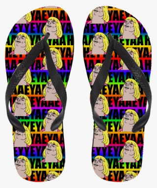 What's Up Pattern Flip Flops - Flip-flops #9605541