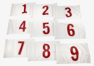 Custom Golf Flags Available In Two Different Sizes - Number #9605724