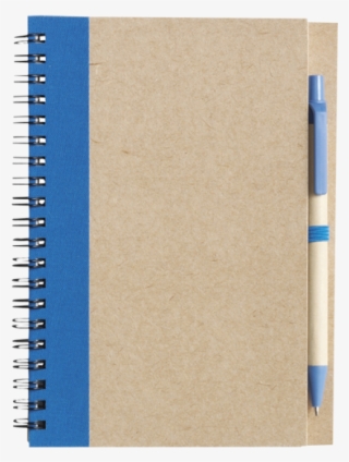 Recycled Spiral Notebook And Pen - Libreta Ecologica Con Pluma #9605863