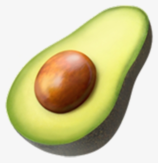 #stuff #food #avocado #avocadoemoji #emoji #iphoneemoji - Avocado Emoji Png #9605995