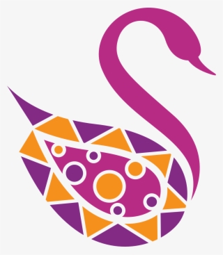 Swan Clipart Pink Swan #9606356