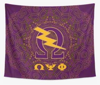 Omega Psi Phi Tapestry - Crescent #9606500