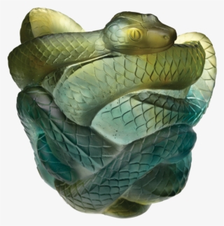 Vase Serpent Daum #9607778
