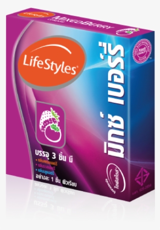Lifestyles Mixed Berry Condom - Lifestyles Condoms #9608073