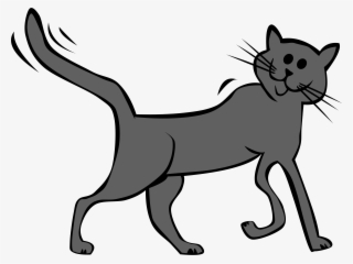 Cartoon Cat Graphic Freeuse Stock - Animated Cat #9608355