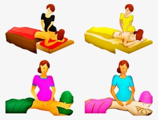 Relax Clipart Massage Therapist #9609080