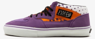 Vans Supreme Halfcab Skate Shoes - Vans Half Cab Purple Suede #9610044