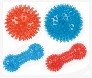 Gor Flex Squeaky Ball Or Dumbell - Best Deal Icon Png #9610216