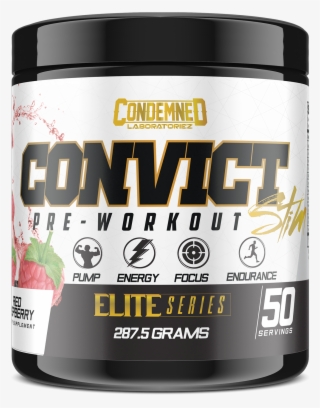 Convict Red Raspberry - Convict Pre Workout #9611454