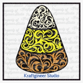 Candy Corn Swirl - Motif #9611890 Candy Corn Swirl - Motif #9611890