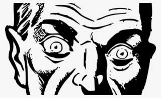 Excited Human Face Clip Art Beauty Within Clinic Transparent - Count Dracula Face Drawing #9613395