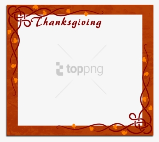 Free Png Download Happy Thanksgiving Picture Frame - Happy Thanksgiving Thanksgiving Frames #9613451
