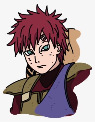 How To Draw Gaara, Naruto, Japanese Manga, Easy Step - Naruto Easy Drawings #9614130