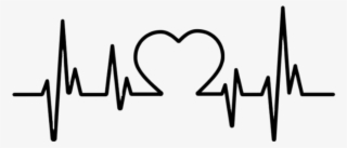 Sticker Heartbeat Figure Love Heart Sticker Picsart - Verily In The Remembrance Of Allah Hearts Find Rest #9614380