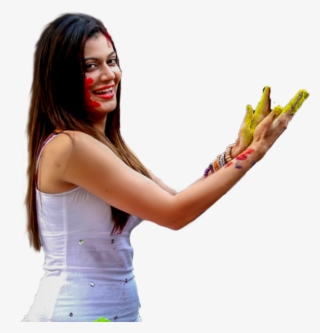 Holi Girl Png ➤ Download - Girl #9614896