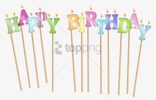 Free Png Transparent Birthday Candles Png Image With - Birthday Candle Transparent Background #9615187