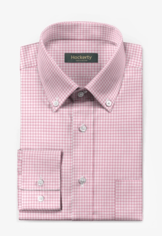 Pink Checked 100% Cotton Shirt - Shirt #9615772