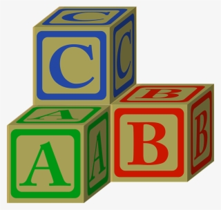 Alphabets Clipart Toy - Toy Blocks Clip Art #9616258