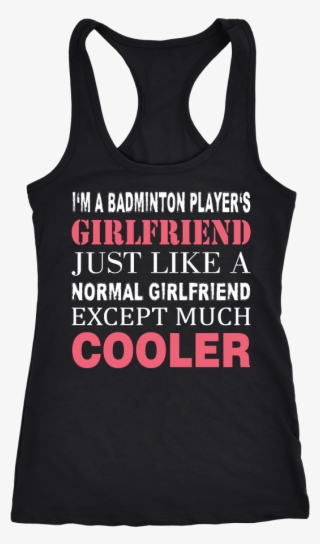 Badminton Player's T-shirt, Hoodie And Tank Top - T-shirt #9616422