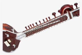 Sitar Clipart Transparent - Indian Musical Instruments #9616424
