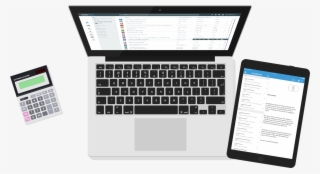 Illustration Of A Electronic Calculator, An Macbook - Macbook Pro #9618010