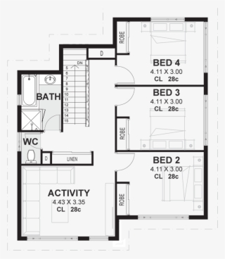 The Byron Floor Plan 2 House Plan Designs Double Storey - House Plan #9618081