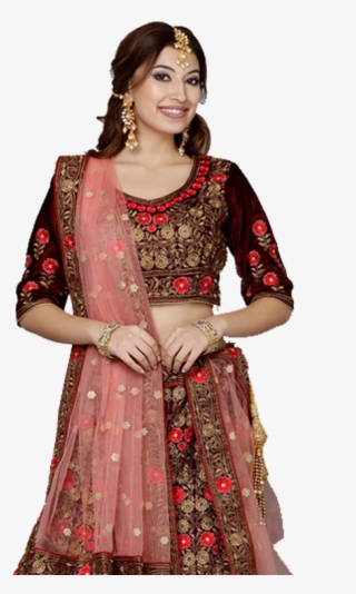 Lehenga On Rent In Delhi - Silk #9618986