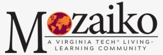 Mozaiko Llc Logo At Virginia Tech - World Map #9619018