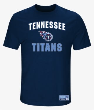Tennessee Titans Majestic Navy Blue Line Of Scrimmage - Tennessee Titans #9619990